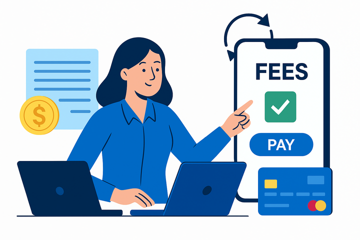 Fee collection processing